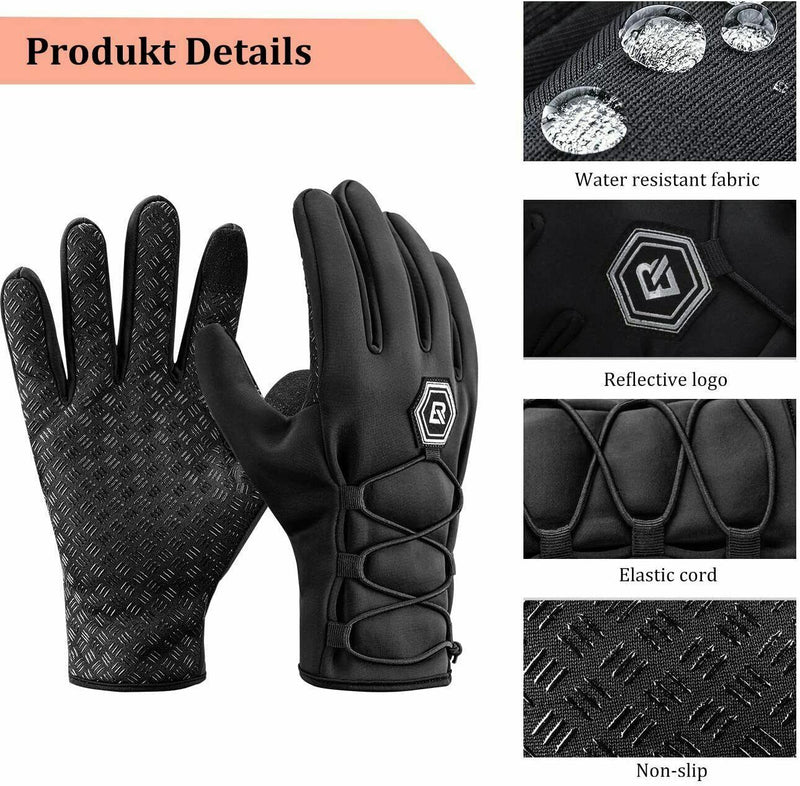 Load image into Gallery viewer, Winter Cycling Bike Gloves Windproof Waterproof
