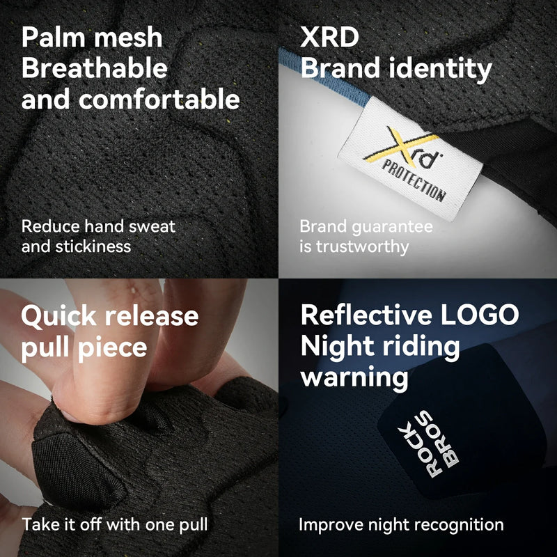 Load image into Gallery viewer, ROCKBROS S403 Minimalist Half Finger Cycling Gloves
