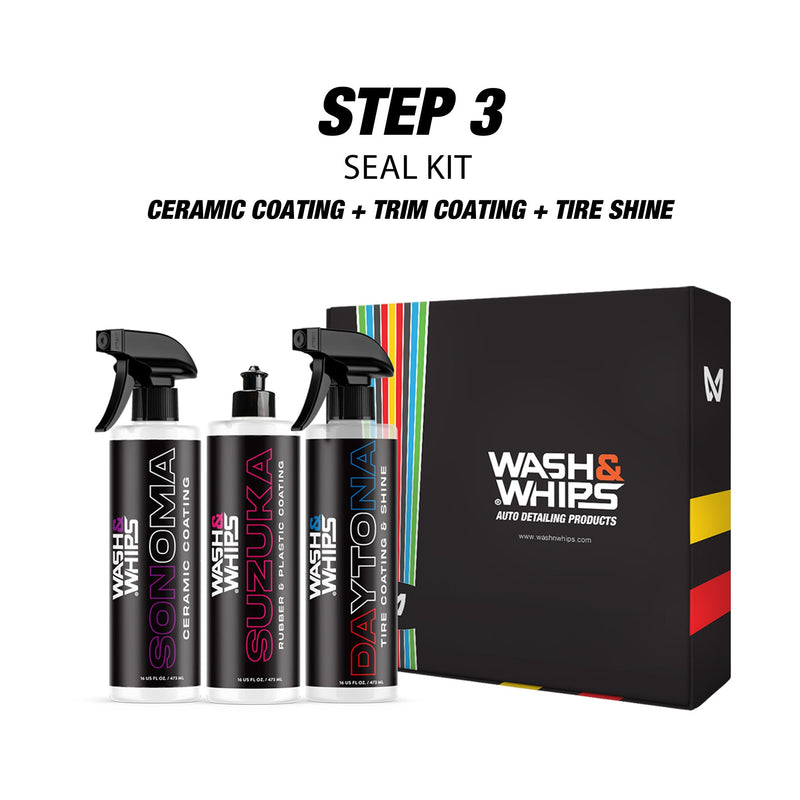 Load image into Gallery viewer, WASH&amp;WHIPS SEAL - Exterior Seal &amp; Shine Kit (Step 3)
