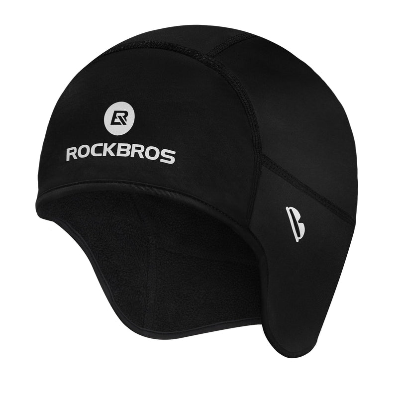 Load image into Gallery viewer, ROCKBROS Winter Skull Cap Helmet Liner, Thermal Cycling Beanie with Glasses Holes
