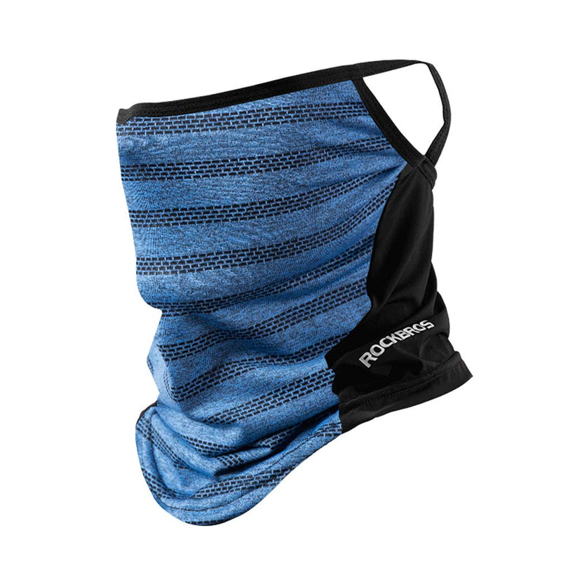 Load image into Gallery viewer, ROCKBROS Cooling Neck Gaiter with Ear Loops Bandana Face Scarf Mask for Men Women
