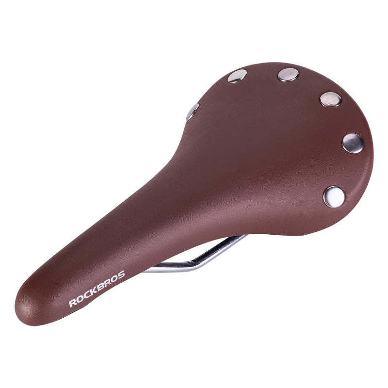 Load image into Gallery viewer, ROCKBROS Vintage Bike Seat, Waterproof Saddle, Comfortable for Men Women
