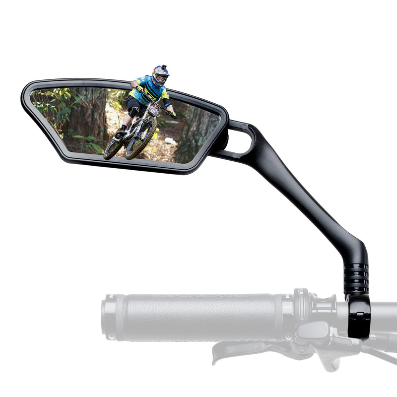 Load image into Gallery viewer, ROCKBROS HD Blast-Resistant Bike Mirror Adjustable Handlebar Mount 21-26mm
