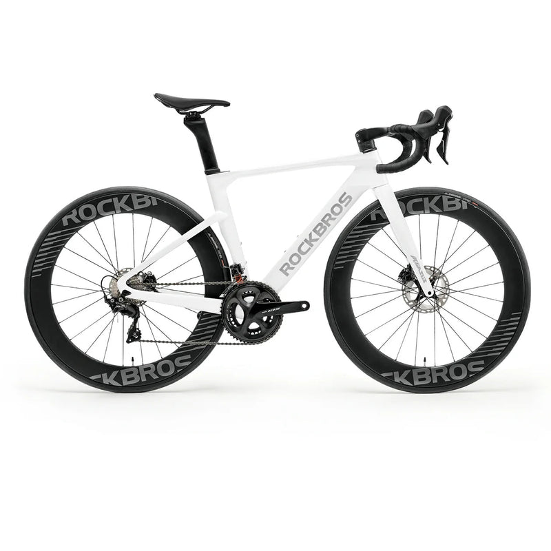 Load image into Gallery viewer, PGZ - Carbon Fiber Road Bike –  Black/White
