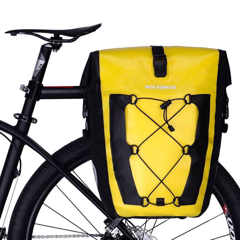 Load image into Gallery viewer, ROCKBROS Waterproof 27L Large Capacity Bike Rear Rack Bicycle Pannier Bag Waterproof

