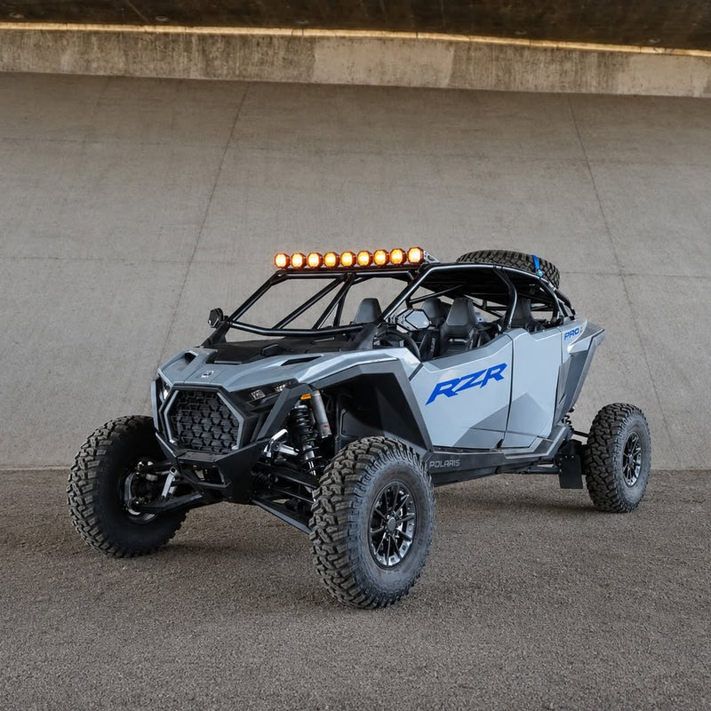 Load image into Gallery viewer, 10 Light U-Con Interlocking Off Road LED Pod With Amber or White DRL Running Light
