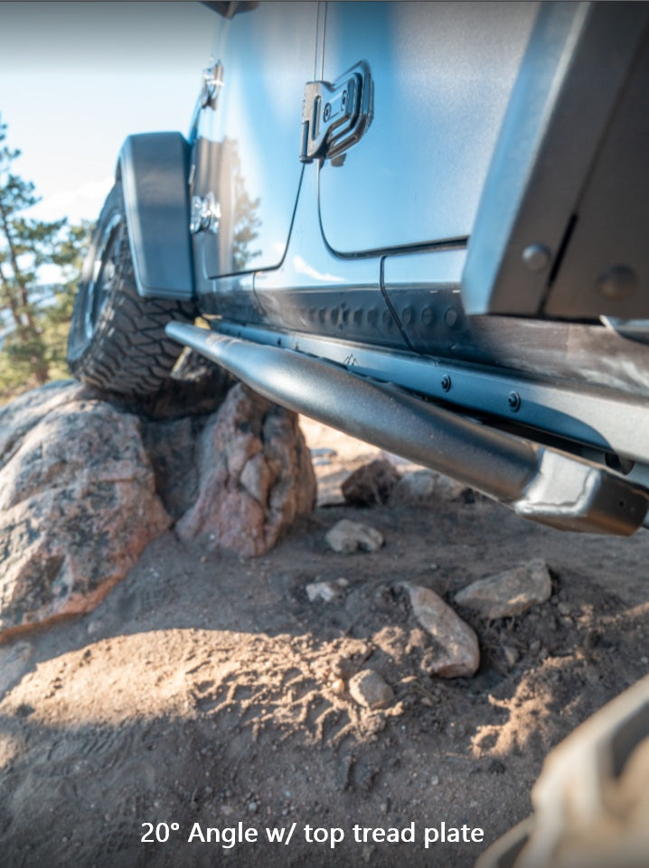 Load image into Gallery viewer, RCI Off Road Rock Sliders | 2018 + Wrangler (JLU)
