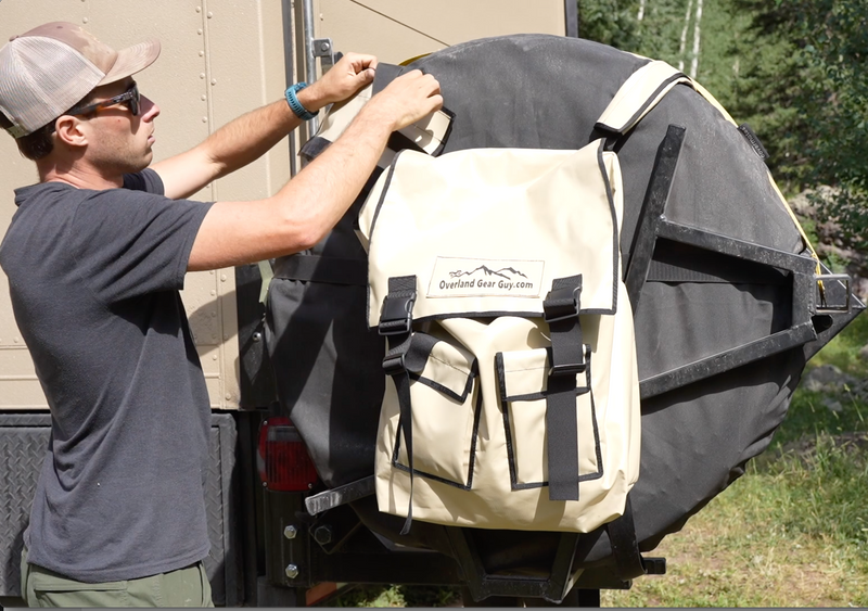 Load image into Gallery viewer, Vinyl Covers - Spare Tire Trash Bag
