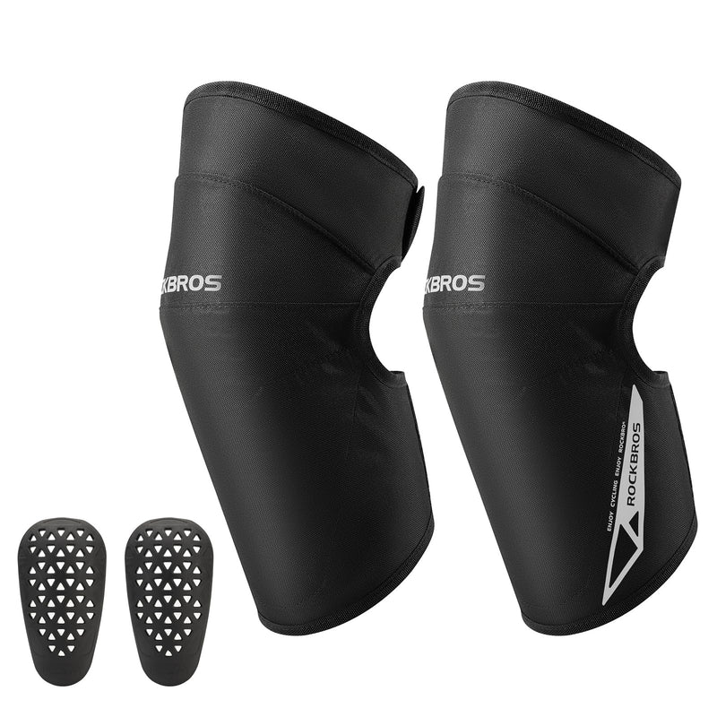 Load image into Gallery viewer, ROCKBROS Motorcycle Knee Pad Winter Leg Warmer with EVA Protector, Windproof for Skiing
