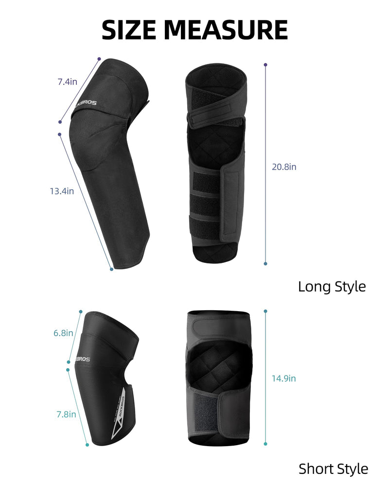 Load image into Gallery viewer, ROCKBROS Motorcycle Knee Pad Winter Leg Warmer with EVA Protector, Windproof for Skiing
