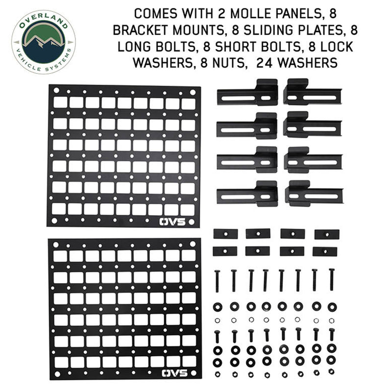 Load image into Gallery viewer, OVS Side Frame Molle Panels (Pair) for Expedition Truck Cap
