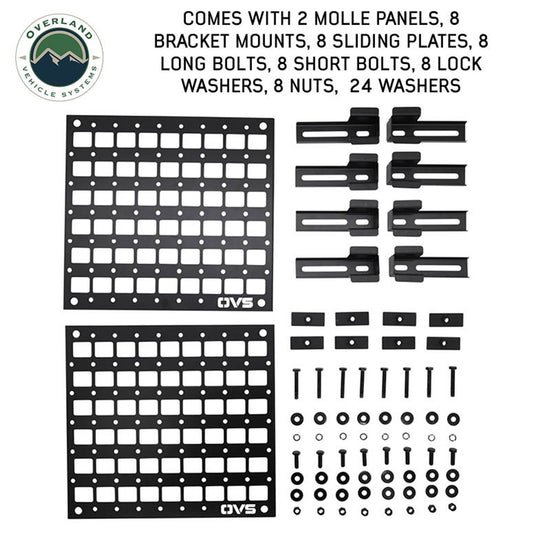 OVS Side Frame Molle Panels (Pair) for Expedition Truck Cap
