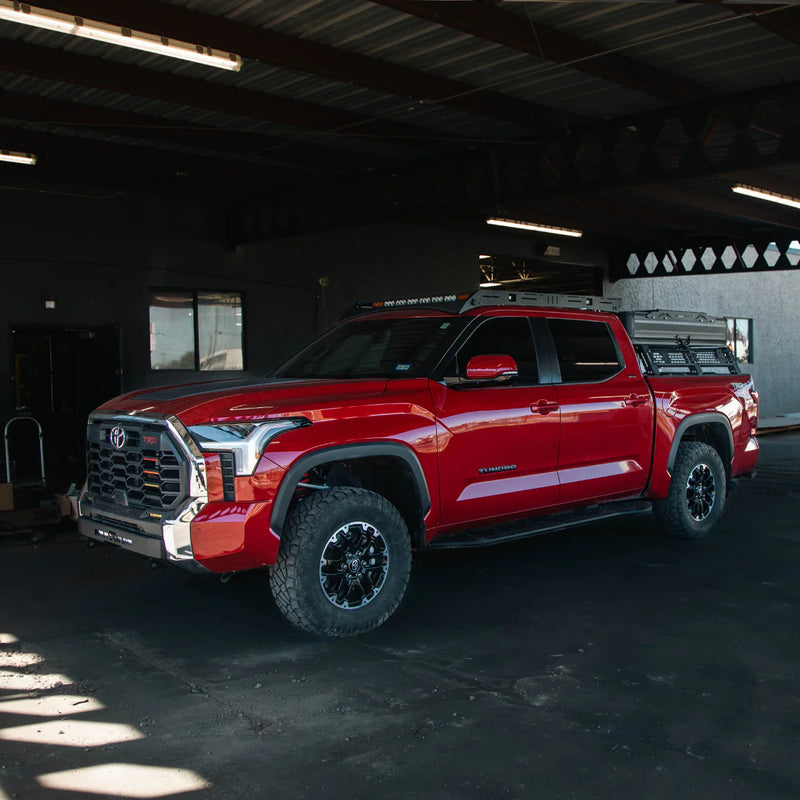 Load image into Gallery viewer, Cali Raised LED PREMIUM ROOF RACK FOR 2022+ TOYOTA TUNDRA CREW MAX
