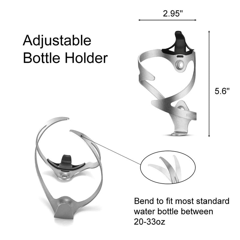 Load image into Gallery viewer, ROCKBROS Lightweight Aluminum Bike Water Bottle Cage - Durable Holder
