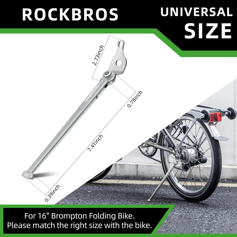 Load image into Gallery viewer, Adjustable Center Mount Kickstand for 16" Folding Bikes
