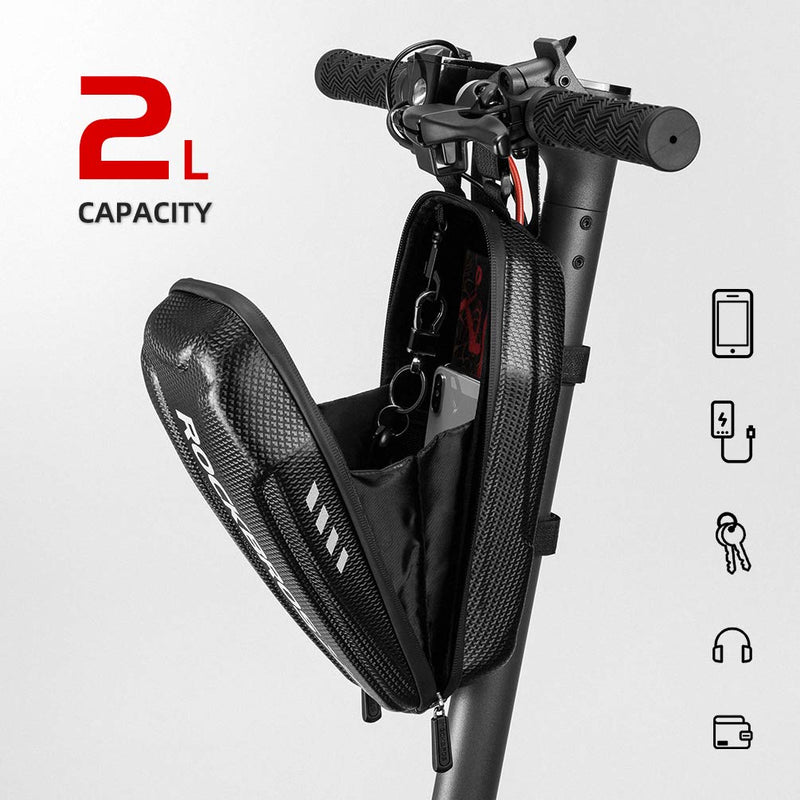 Load image into Gallery viewer, ROCKBROS Scooter Storage Bag Waterproof EVA Hard Shell Handlebar Bag for Scooters Folding Bikes
