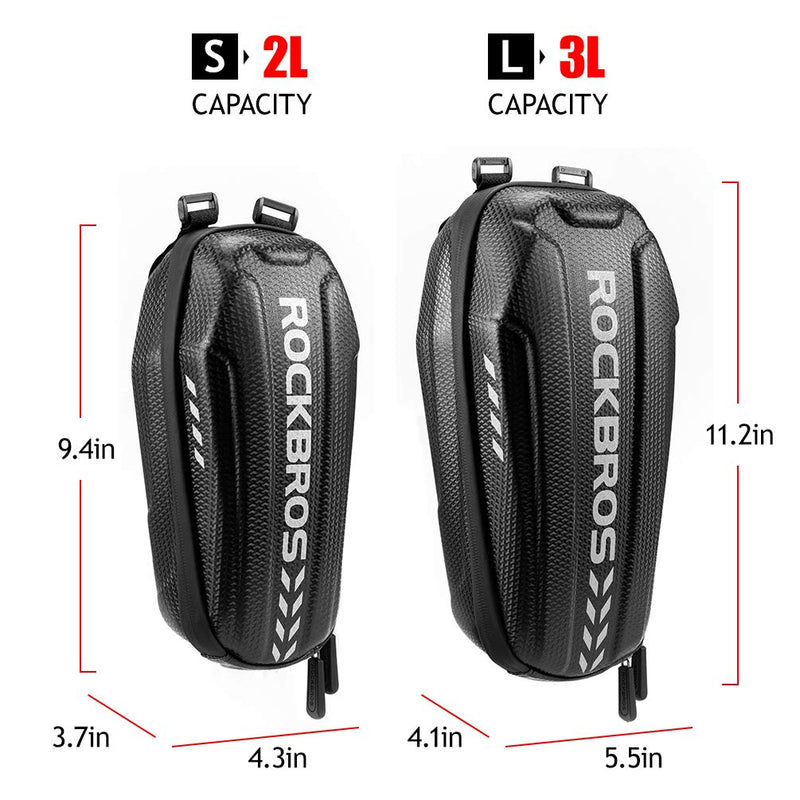 Load image into Gallery viewer, ROCKBROS Scooter Storage Bag Waterproof EVA Hard Shell Handlebar Bag for Scooters Folding Bikes
