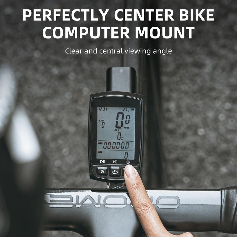 Load image into Gallery viewer, ROCKBROS Bike Aluminum Computer Mount  compatible with Garmin, Wahoo, Bryton, and GoPro

