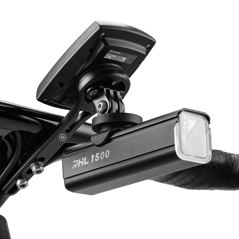 Load image into Gallery viewer, ROCKBROS Bike Aluminum Computer Mount  compatible with Garmin, Wahoo, Bryton, and GoPro
