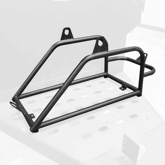 Overland Vehicle Systems Spare Tire Carrier with Mounting Hardware for Off Road Trailer