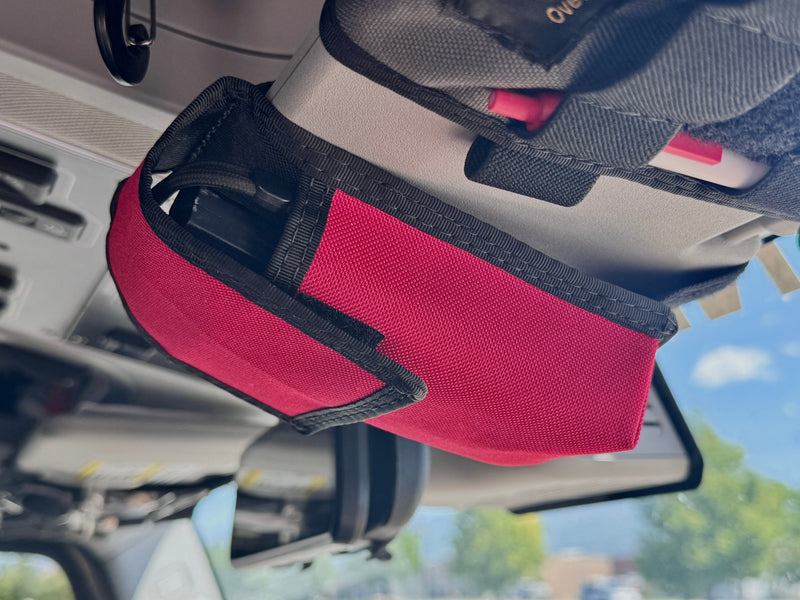 Load image into Gallery viewer, Sun Visor Radio Pouch
