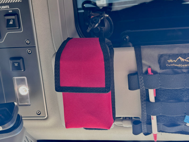 Load image into Gallery viewer, Sun Visor Radio Pouch
