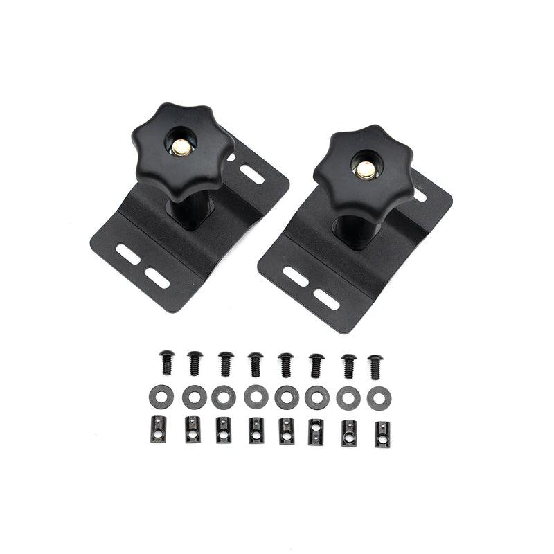 Load image into Gallery viewer, Cali Raised LED Roof Rack Hi-Lift Jack Mount
