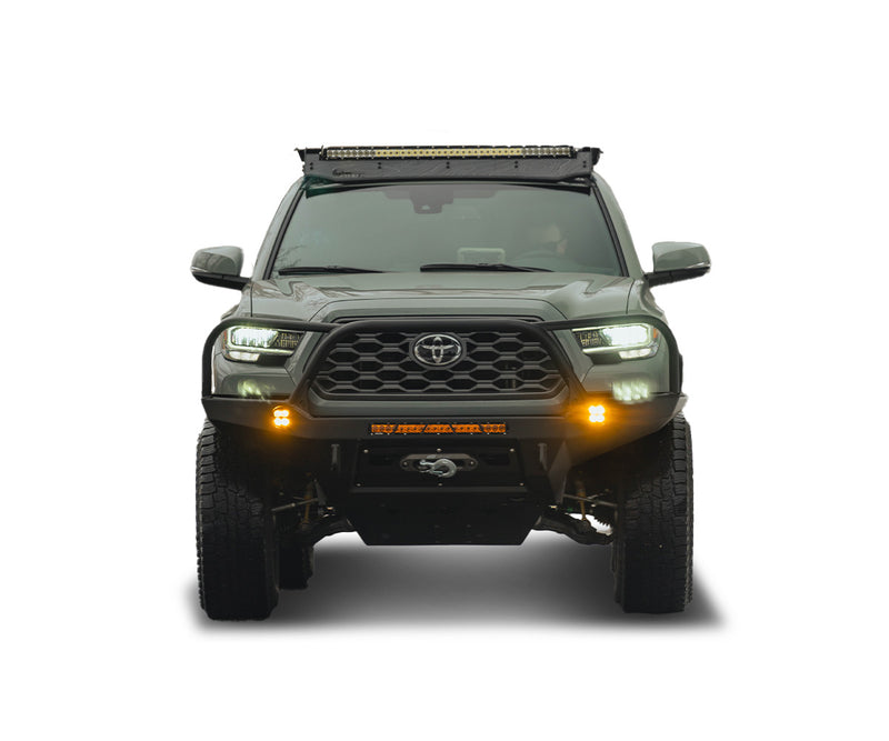 Load image into Gallery viewer, CBI Off Road Toyota Tacoma 3rd Gen Adventure Front Bumper 2016-2022
