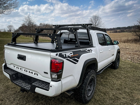 BillieBars Maverick 2022+ - Bed Rack For Retractable Covers with T-slots