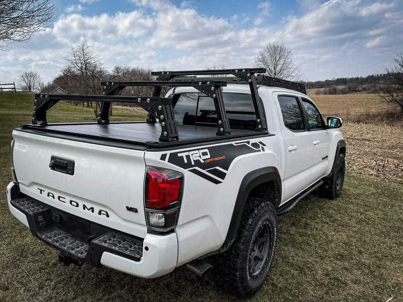 Load image into Gallery viewer, BillieBars Tacoma - Bed Rack for Retractable Covers with T-slots
