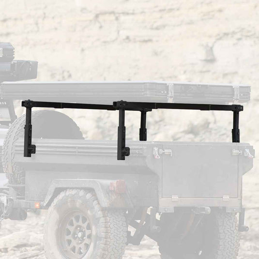 Overland Vehicle Systems Tent Upright Posts (Set of 2 w/ Mounts) for Off Road Trailer