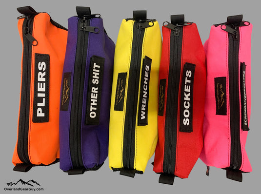 Tool Pouch with mesh ends
