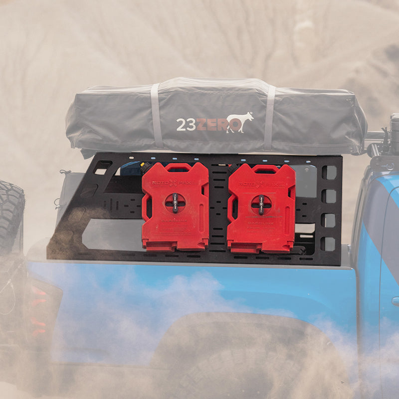 Load image into Gallery viewer, CBI Off Road Toyota Tacoma Roof Rack Height Bed Rack | 2005-2023
