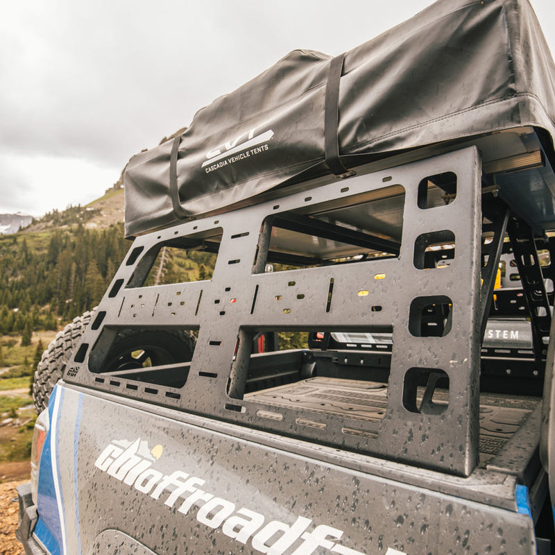 Load image into Gallery viewer, CBI Off Road Toyota Tacoma Roof Rack Height Bed Rack | 2005-2023

