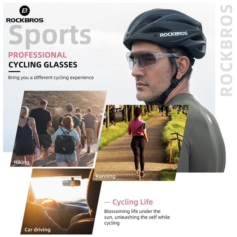 Load image into Gallery viewer, Thickened PC Lens Photochromic Sunglasses (UV400)

