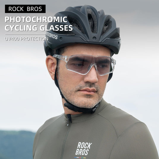 Thickened PC Lens Photochromic Sunglasses (UV400)