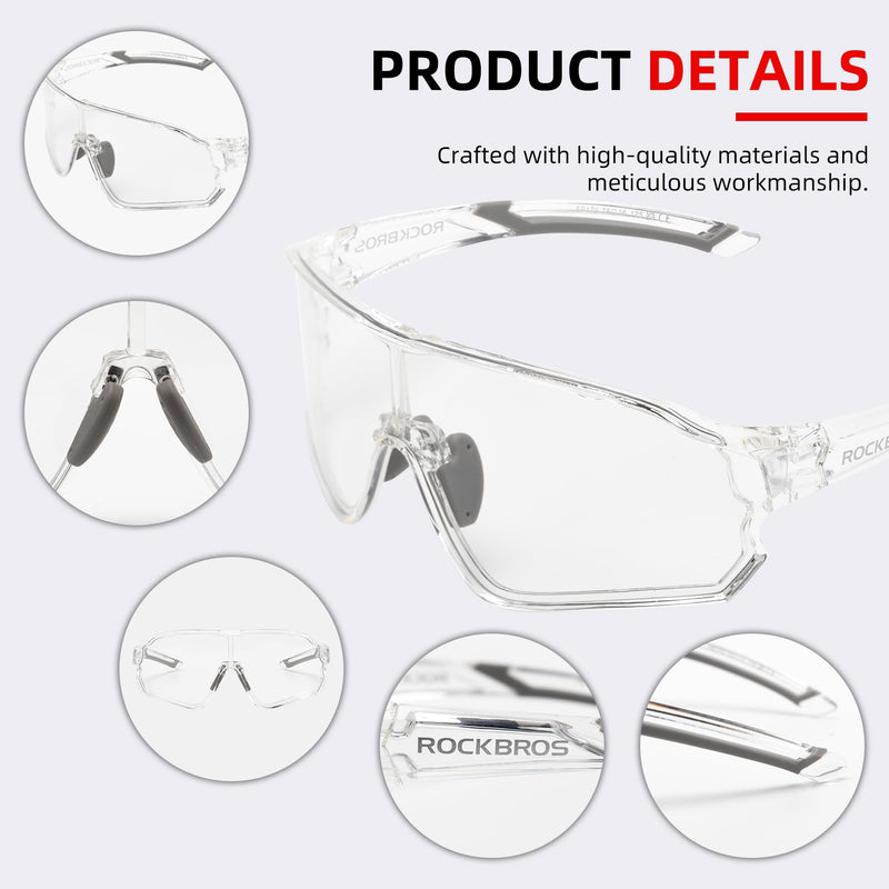 Load image into Gallery viewer, Thickened PC Lens Photochromic Sunglasses (UV400)
