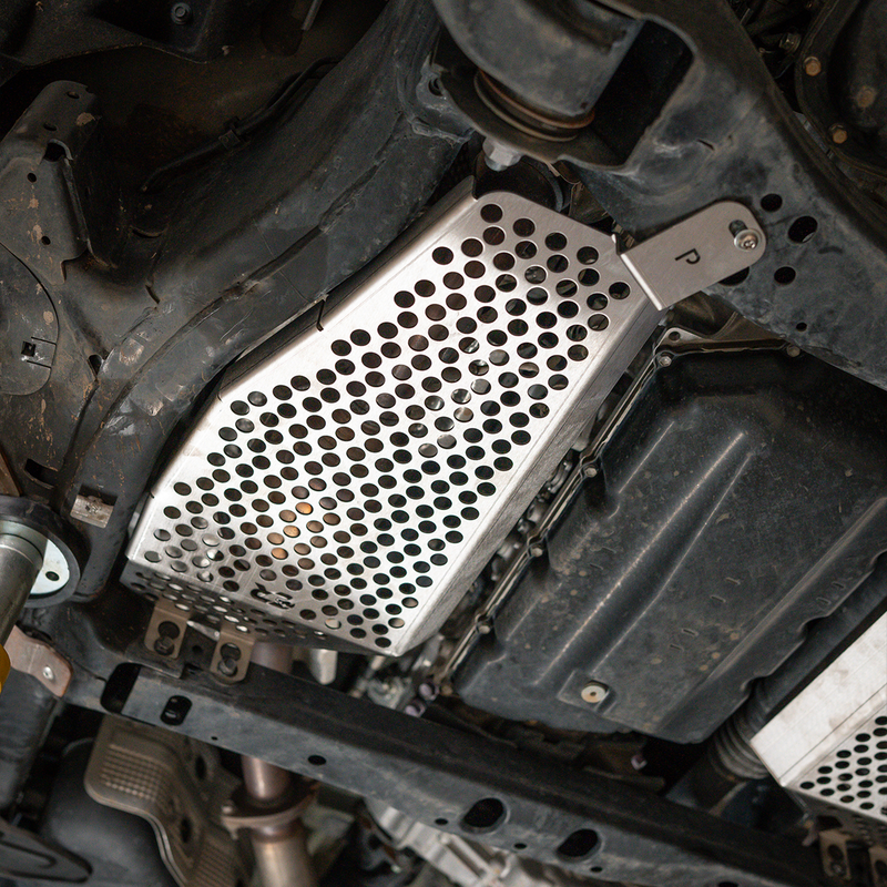 Load image into Gallery viewer, Catalytic Converter Shield Fits 22+ Toyota Tundra
