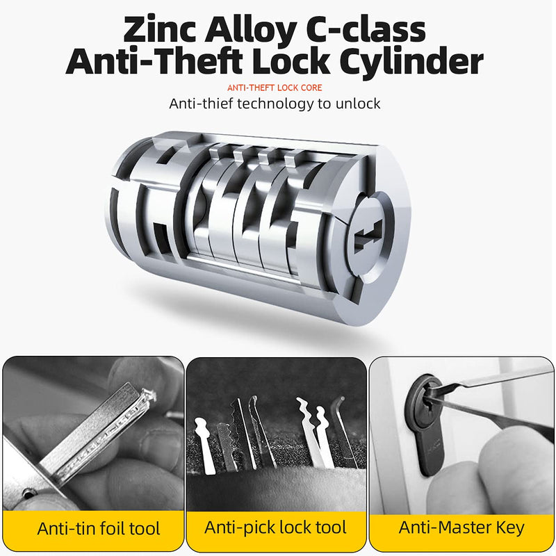 Load image into Gallery viewer, ROCKBROS Bike U Lock, Heavy Duty Anti Theft Bike U Lock with Cable Silicone Cover

