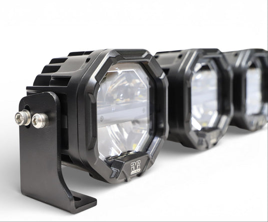 7 Light U-Con Interlocking Off Road LED Pod With Amber or White DRL Running Light