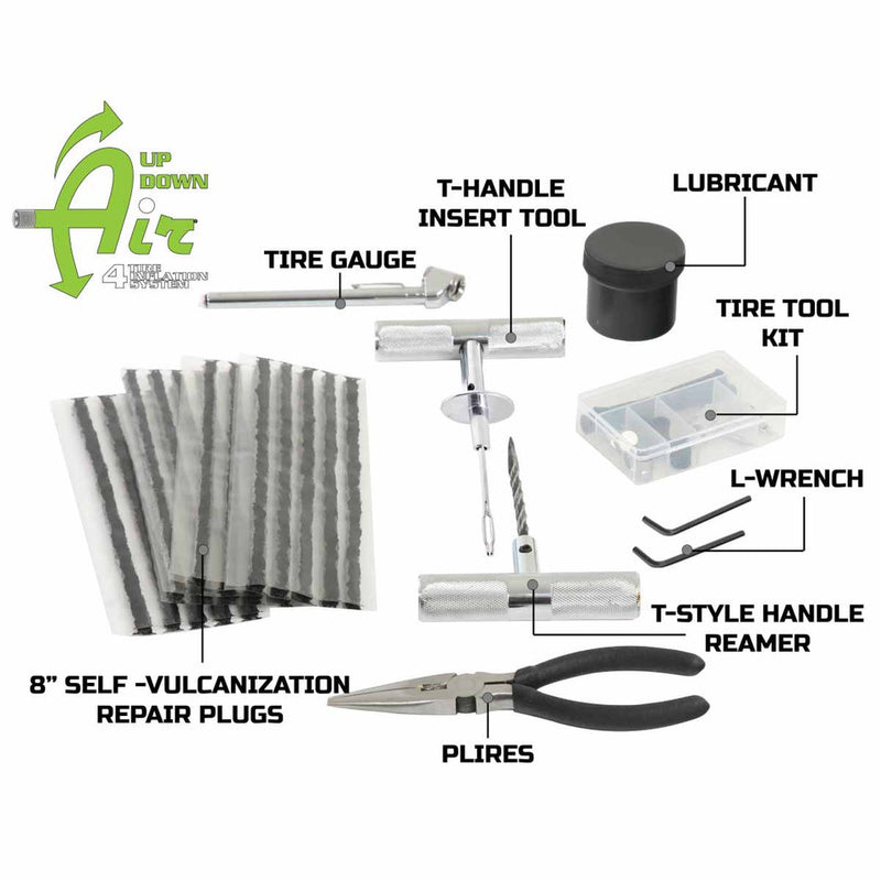 Load image into Gallery viewer, OVS 53 Piece Tire Plug Repair Kit - Off Road Grade Truck, Jeep, RV &amp; Trailers
