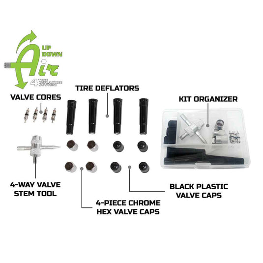 OVS 53 Piece Tire Plug Repair Kit - Off Road Grade Truck, Jeep, RV & Trailers