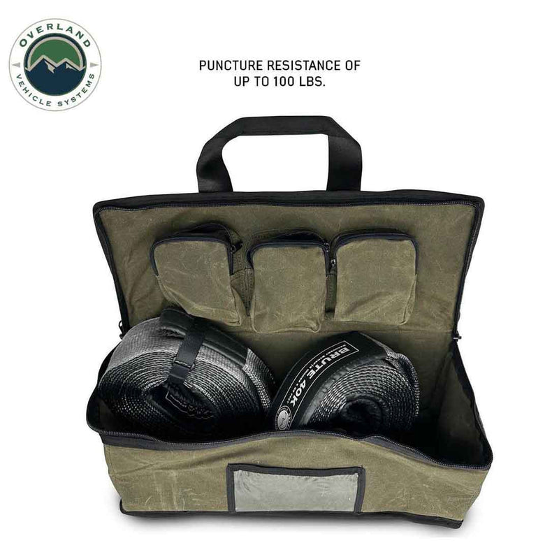 Load image into Gallery viewer, Overland Vehicle Systems Utility Bag - #16 Waxed Canvas Storage Bag

