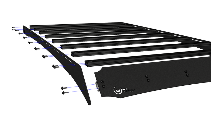 Load image into Gallery viewer, CBI Off Road Subaru Forester Prinsu Roof Rack | 2019-2022
