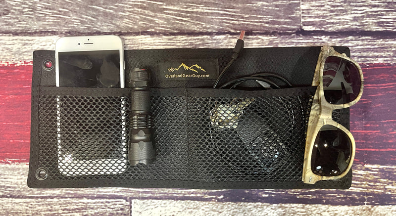 Load image into Gallery viewer, Wall Organizational Pouch - Grommets
