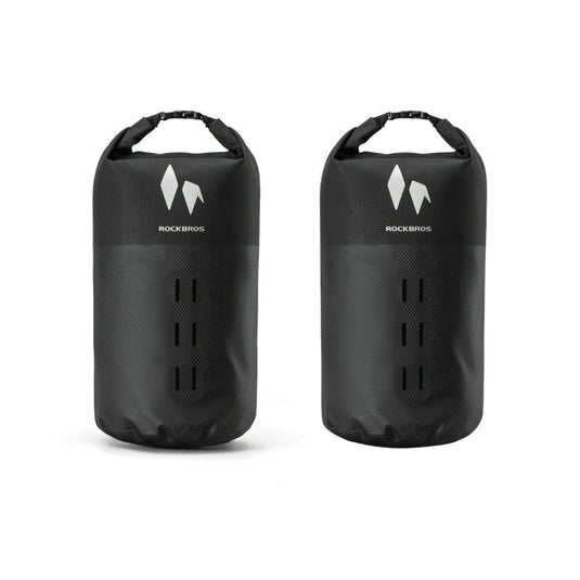 RideMate 100% Waterproof Front Fork Rack Bag 7L