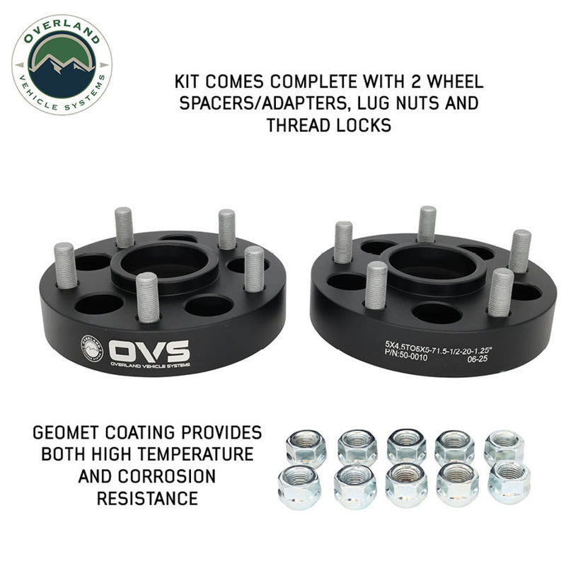 Load image into Gallery viewer, OVS Wheel Spacer/Adapters - Sold in Pairs
