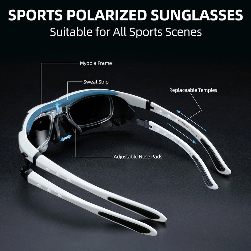 Load image into Gallery viewer, Polarized Sports Sunglasses for Cycling
