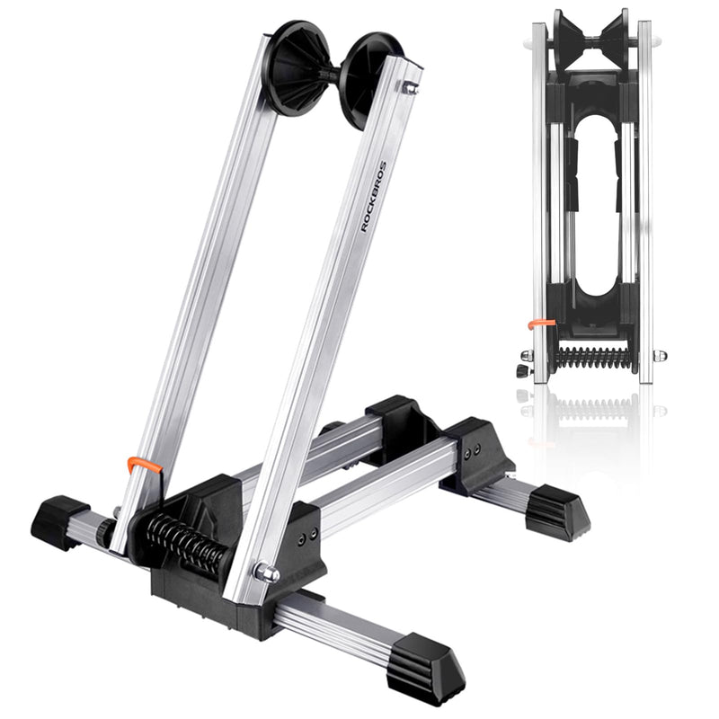 Load image into Gallery viewer, Foldable Alloy Indoor Bike Stand for 20"-29" Wheels
