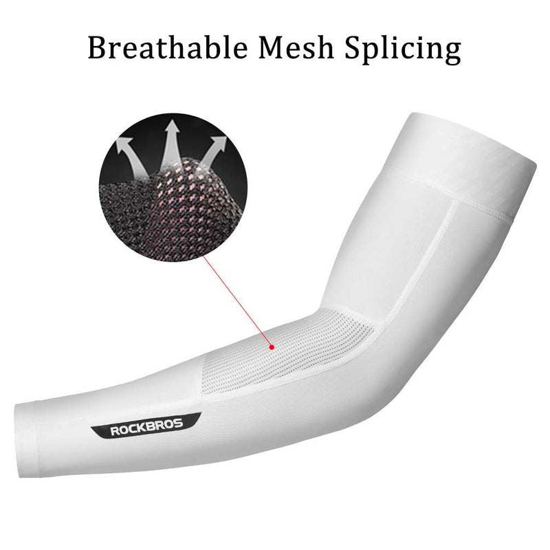 Load image into Gallery viewer, ROCKBROS Sun Protection Arm Sleeves Cooling for Running Golf Fishing Cycling
